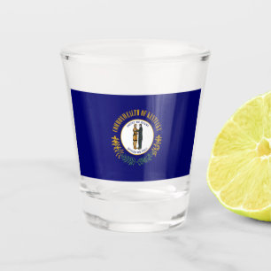 Staatsflagge Kentucky Schnapsglas