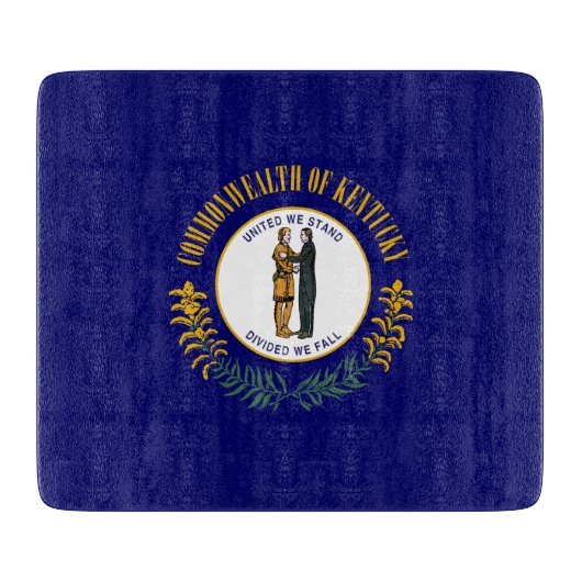 Staatsflagge Kentucky Schneidebrett (Vorderseite)