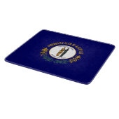 Staatsflagge Kentucky Schneidebrett (Ecke)