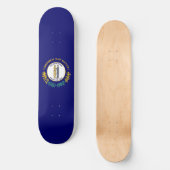 Staatsflagge Kentucky Skateboard (Vorderseite)