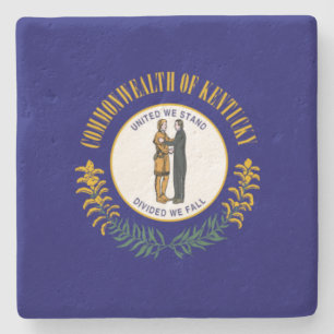Staatsflagge Kentucky Steinuntersetzer