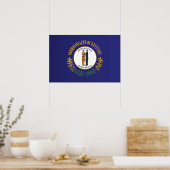 Staatsflagge Kentucky, USA Poster (Küche)