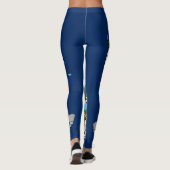 Staatsflagge Leggings (Rückseite)