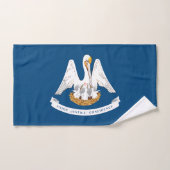 Staatsflagge Louisiana Badhandtuch Set (Handtuch)