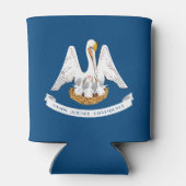 Staatsflagge Louisiana Dosenkühler (Rückseite)