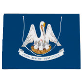 Staatsflagge Louisiana Große Geschenktüte (Vorderseite)