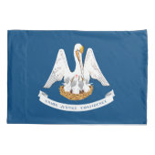 Staatsflagge Louisiana Kissenbezug (Rückseite)