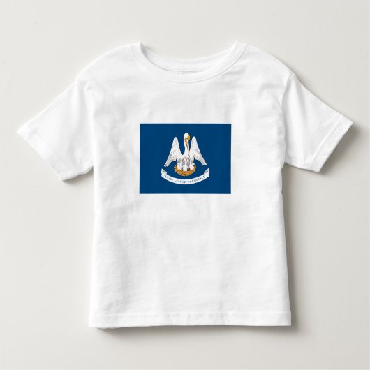 Staatsflagge Louisiana Kleinkind T-shirt (Vorderseite)