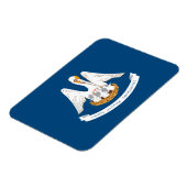 Staatsflagge Louisiana Magnet (Linke Seite)