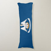 Staatsflagge Louisiana Seitenschläferkissen (Vorderseite Vertikal)