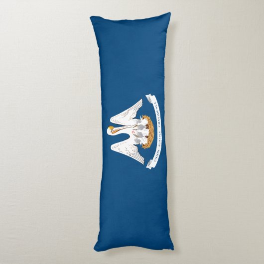 Staatsflagge Louisiana Seitenschläferkissen (Rückseite (Vertikal))