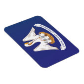 Staatsflagge Louisiana, USA Magnet (Rechte Seite)