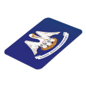 Staatsflagge Louisiana, USA Magnet (Linke Seite)