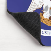 Staatsflagge Louisiana, USA Mousepad (Ecke)