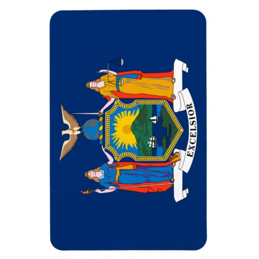 Staatsflagge Magnet (Vertikal)