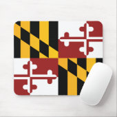 Staatsflagge Maryland, USA Mousepad (Mit Mouse)