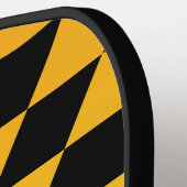 Staatsflagge Maryland, USA Pickleball Schläger (Linke Seite)