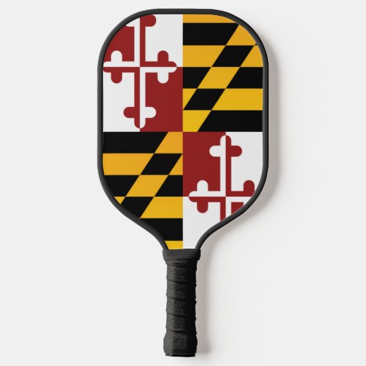 Staatsflagge Maryland, USA Pickleball Schläger (Rückseite)