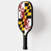Staatsflagge Maryland, USA Pickleball Schläger (Links)