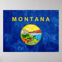 Staatsflagge Montana