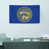 Staatsflagge Nebraska Banner (Messeveranstaltung)
