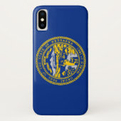 Staatsflagge Nebraska Case-Mate iPhone Hülle (Rückseite)