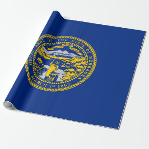 Staatsflagge Nebraska Geschenkpapier
