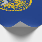 Staatsflagge Nebraska Geschenkpapier (Ecke)