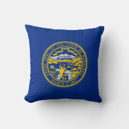Staatsflagge Nebraska Kissen