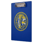 Staatsflagge Nebraska Klemmbrett (Links)