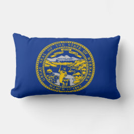 Staatsflagge Nebraska Lendenkissen