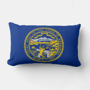 Staatsflagge Nebraska Lendenkissen