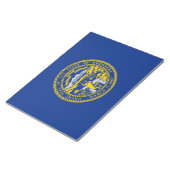 Staatsflagge Nebraska Notizblock (angewinkelt)