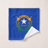 Staatsflagge Nevada Badhandtuch Set (Waschlappen)