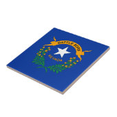 Staatsflagge Nevada Fliese (Seite)