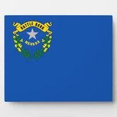 Staatsflagge Nevada Fotoplatte (Vorderseite)
