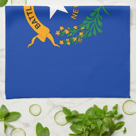 Staatsflagge Nevada Geschirrtuch (Gefaltet)