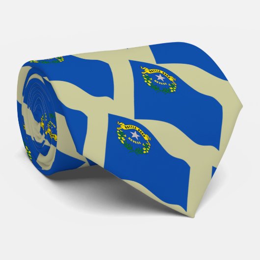 Staatsflagge Nevada Krawatte (Gerollt)