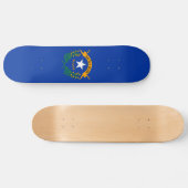 Staatsflagge Nevada Skateboard (Horizontal)