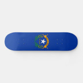 Staatsflagge Nevada Skateboard (Horizontal)