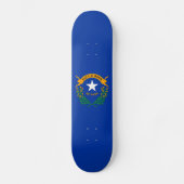 Staatsflagge Nevada Skateboard (Vorderseite)