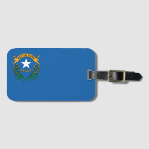 Staatsflagge Nevada, USA Gepäckanhänger
