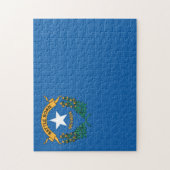 Staatsflagge Nevada, USA Puzzle (Vertikal)