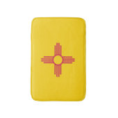 Staatsflagge New Mexico, USA Badematte (Vorderseite Vertikal)