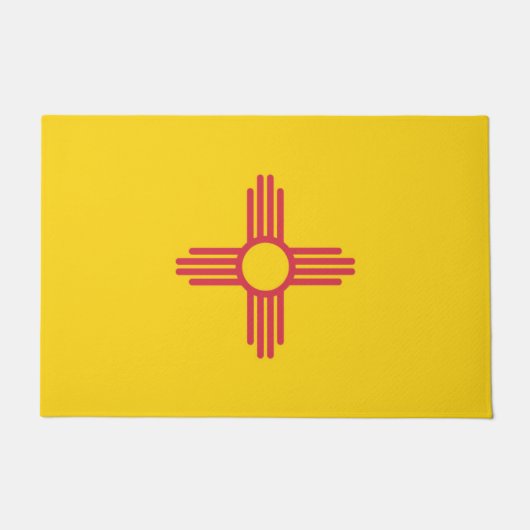 Staatsflagge New Mexico, USA Fußmatte (Vorderseite)