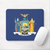Staatsflagge New York, USA Mousepad (Mit Mouse)