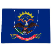 Staatsflagge Nord-Dakota Große Geschenktüte (Vorderseite)