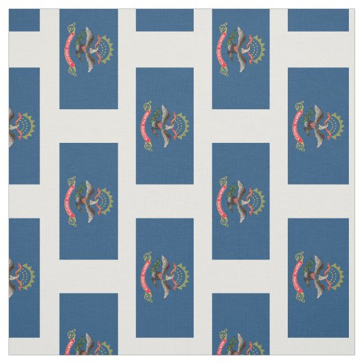 Staatsflagge Nord-Dakota Stoff (Muster)