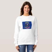 Staatsflagge Nord-Dakota Sweatshirt (Vorne ganz)
