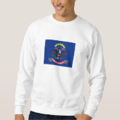 Staatsflagge Nord-Dakota Sweatshirt (Vorderseite)